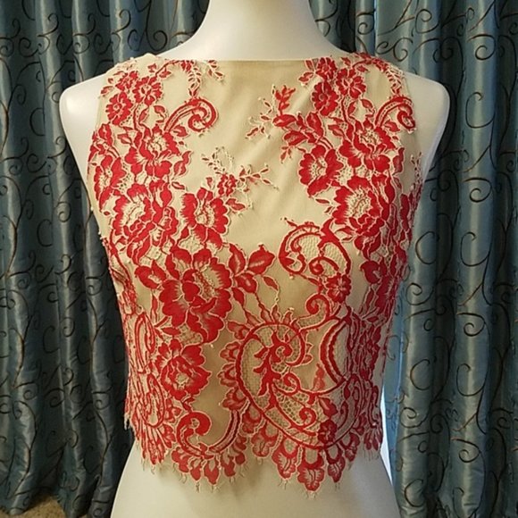 Sale! Alice + Olivia Avani lace tank - Picture 3 of 7